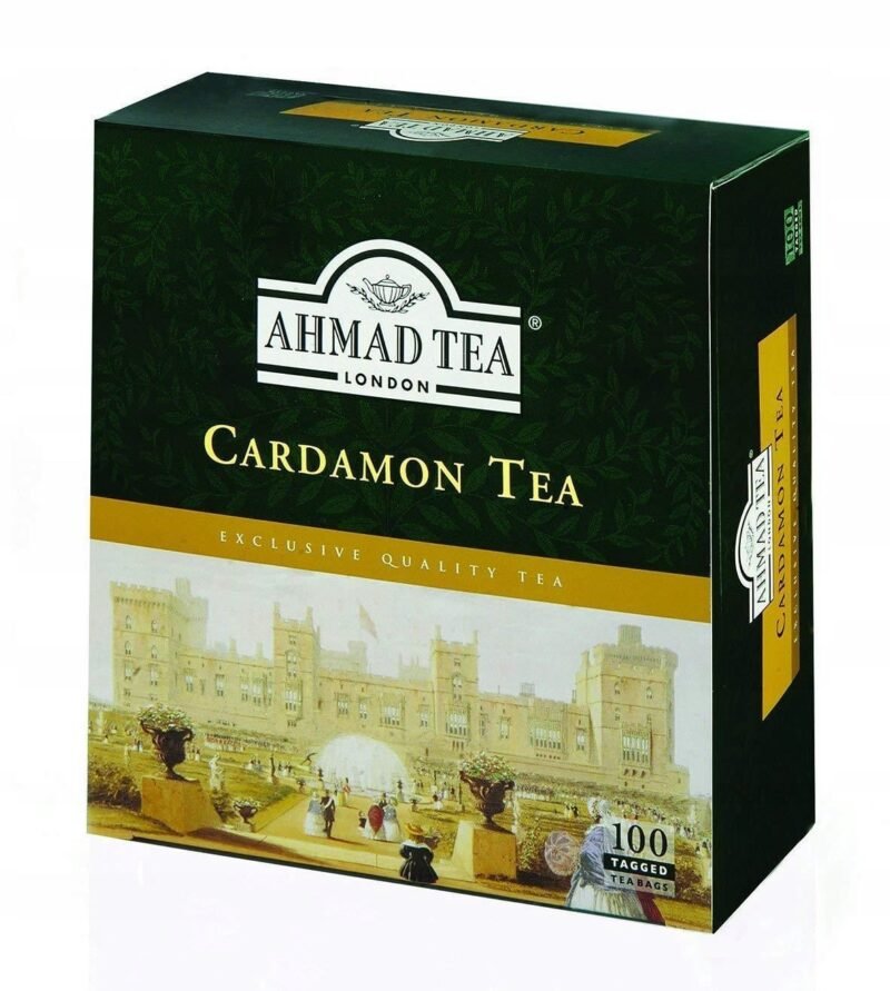 Ahmad Tea Czarna liściasta z kardamonem| Ahmad Tea 100 torebek