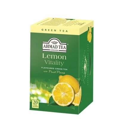 Ahmad Tea Lemon zielona herbata 40 g - 20 kopert