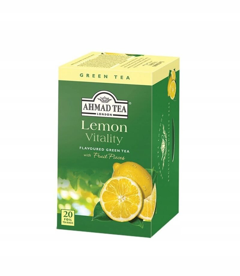 Ahmad Tea Lemon zielona herbata 40 g - 20 kopert