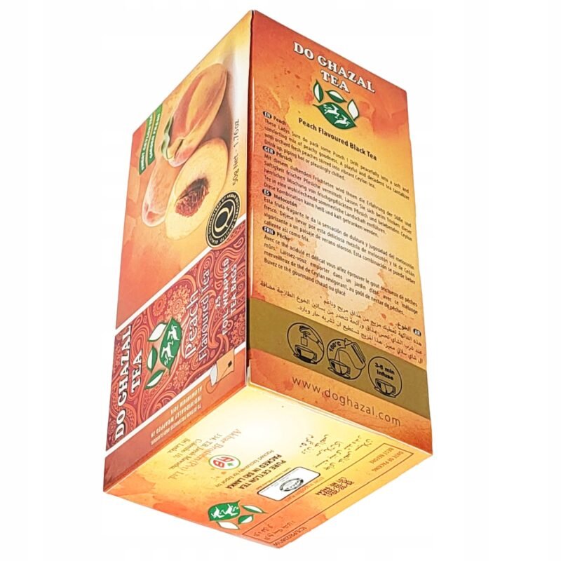 Do ghazal tea Peach flavored tea 50 g - 25 envelopes - Image 3