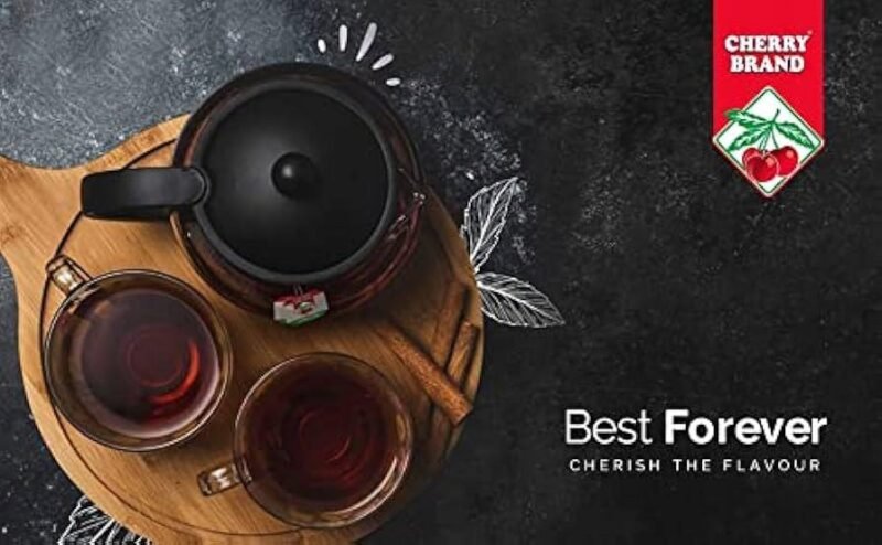 Cherry brand Ceylon black tea 200g 100 bags - Image 3
