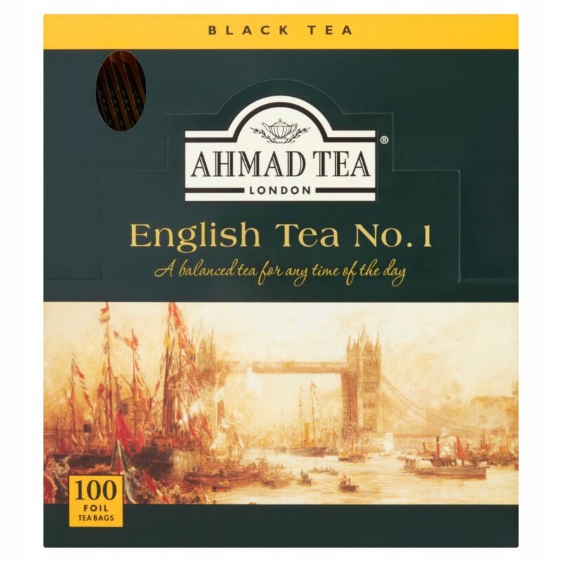 Ahmad Tea English No.1 100 Aluminum envelopes - Image 3