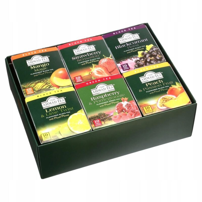Ahmad tea Fruity tea Selection set 60 bags envelope 120g - Image 2