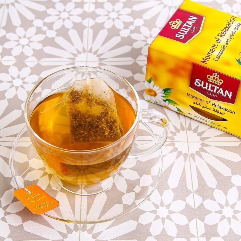 Camomile and green anise Tea envelope 32g|Sultan - Image 2