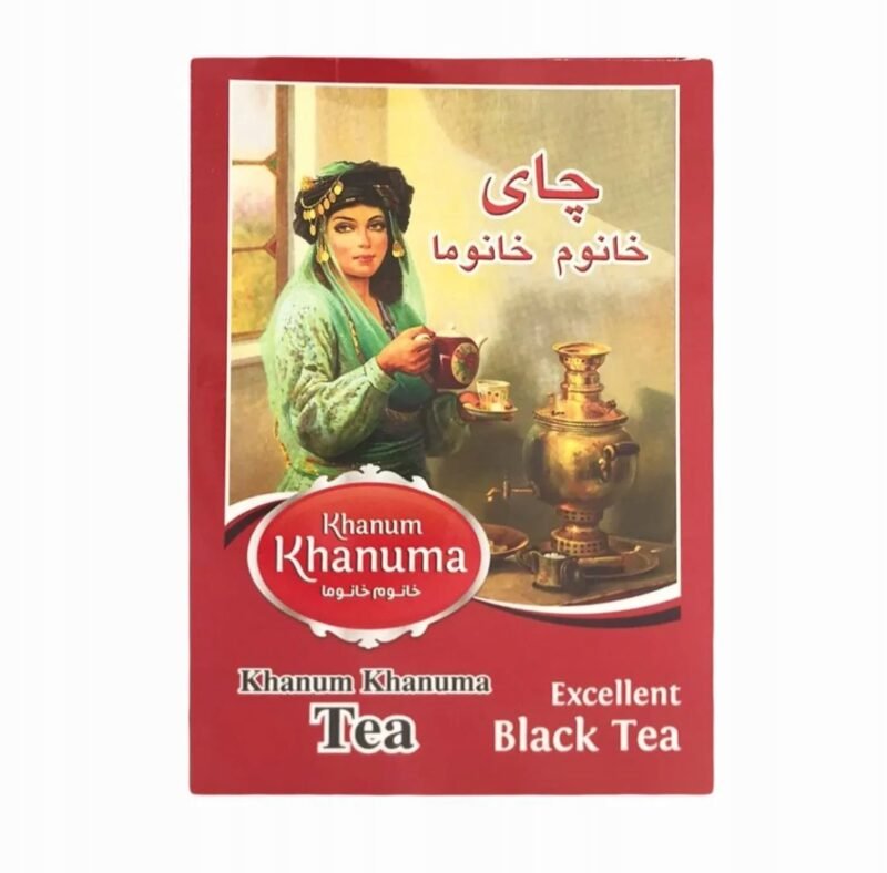 KHANUM KHANUMA czarna herbata liściasta 500 g