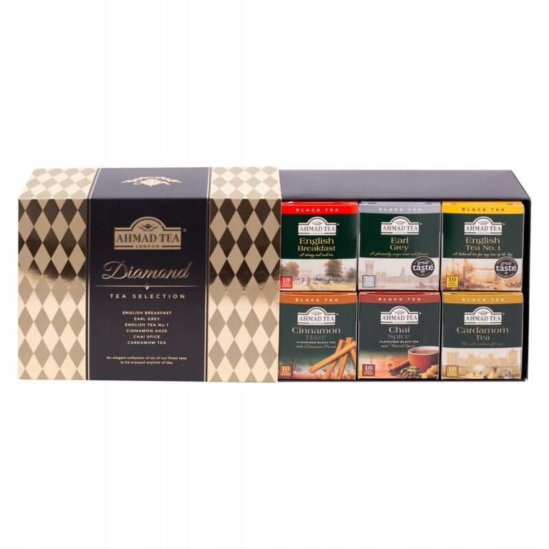 Ahmad Tea Diamond 60 tea bags envelope - Image 3