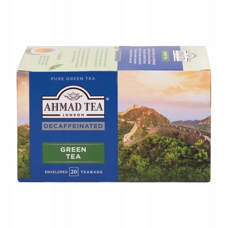 Ahmad Tea Green tea decaffeinated 30 g - 20 envelope - Image 2