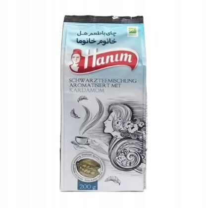 Hanim czarna herbata liściasta z kardamonem 200 g