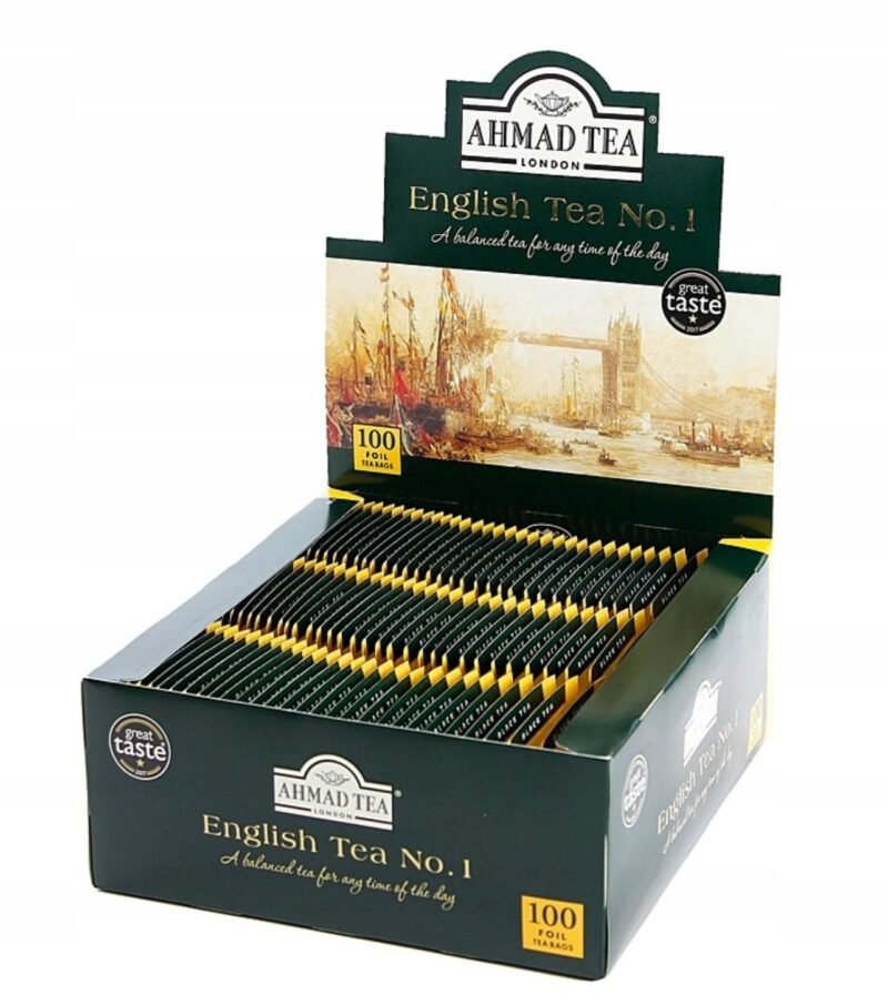 Ahmad Tea English No.1 100 Aluminum envelopes - Image 2