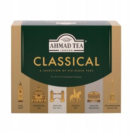 Ahmad Tea Classical zestaw 60 torebek koperta 120g
