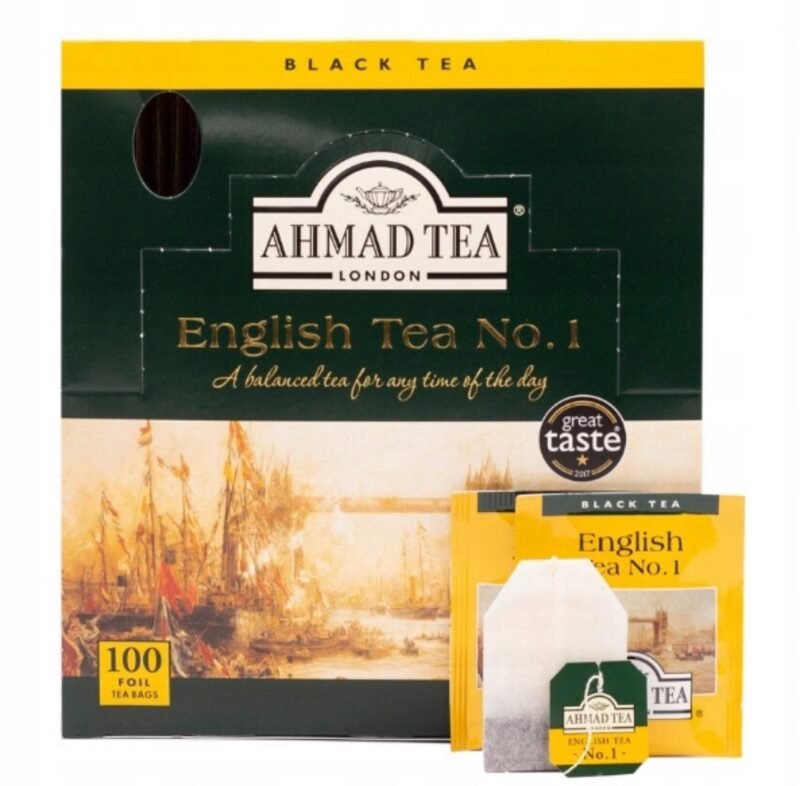 Ahmad Tea English No.1 100
Koperty aluminiowe
