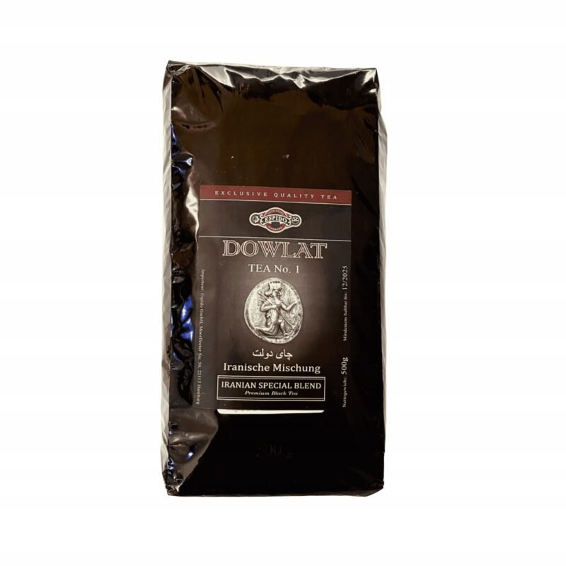 Dowlat tea Iranian loose leaf Tea no.1 500g soft packaging