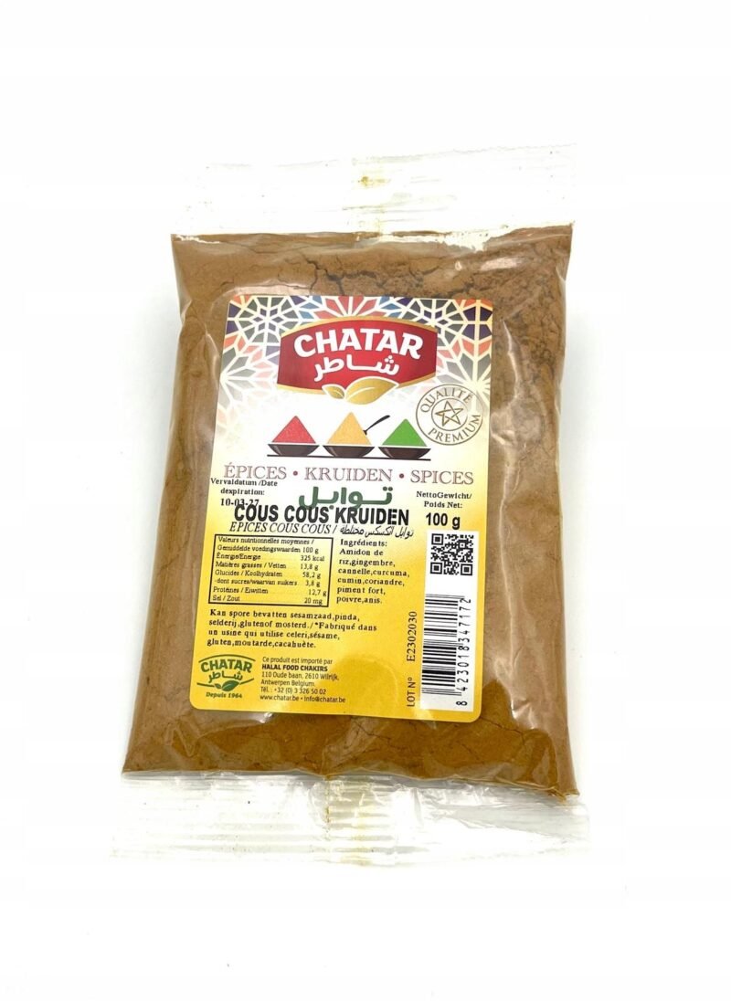 Przyprawy do kuskusu 100 g CHATAR