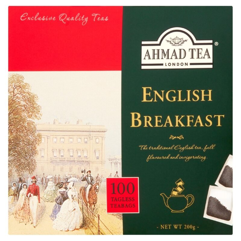 Ahmad Tea English Breakfast Express Tea 100 Bags without Pendant - Image 3
