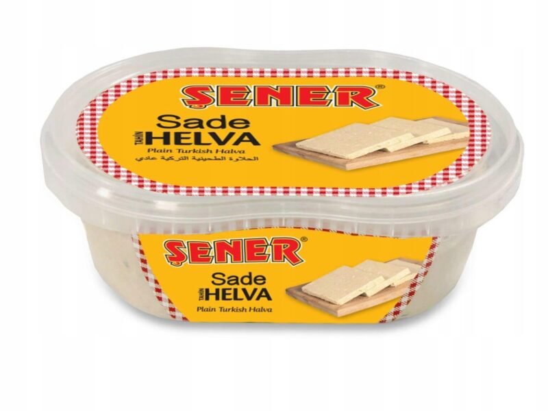 Turkish Sesame Halva Vanilla 700g Sener - Image 2