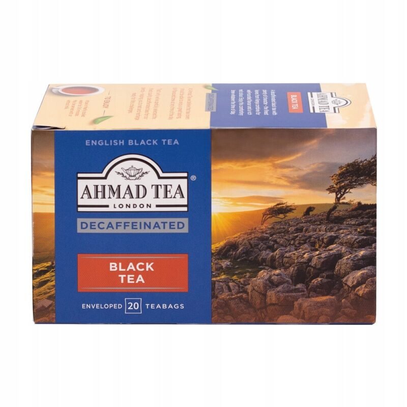 AHMAD Black Tea without Theine, Caffeine, 20 pcs, CAFFEINE-FREE - Image 2