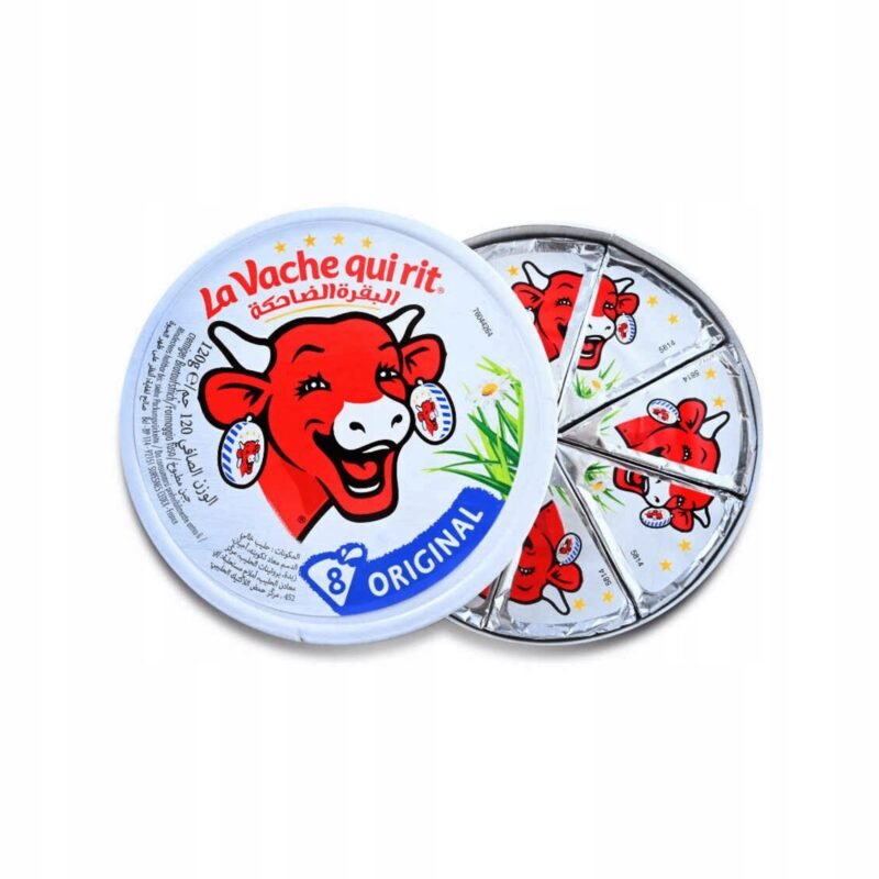 Processed cheese 120g LA VACHE QUI RIT 8 pieces