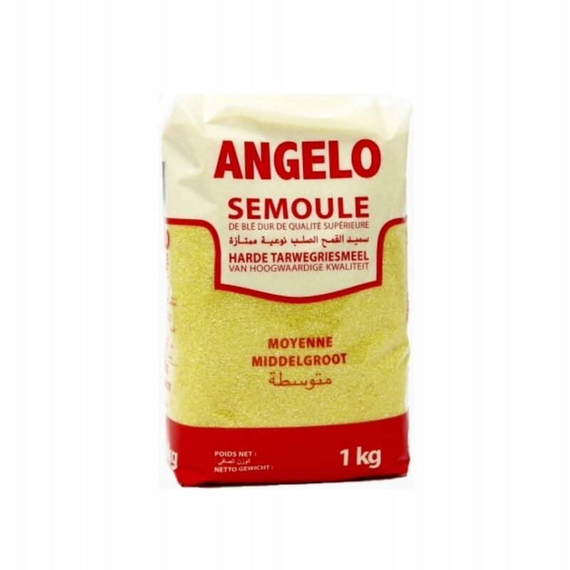 Semolina, medium-grain wheat porridge 1kg | ANGELO