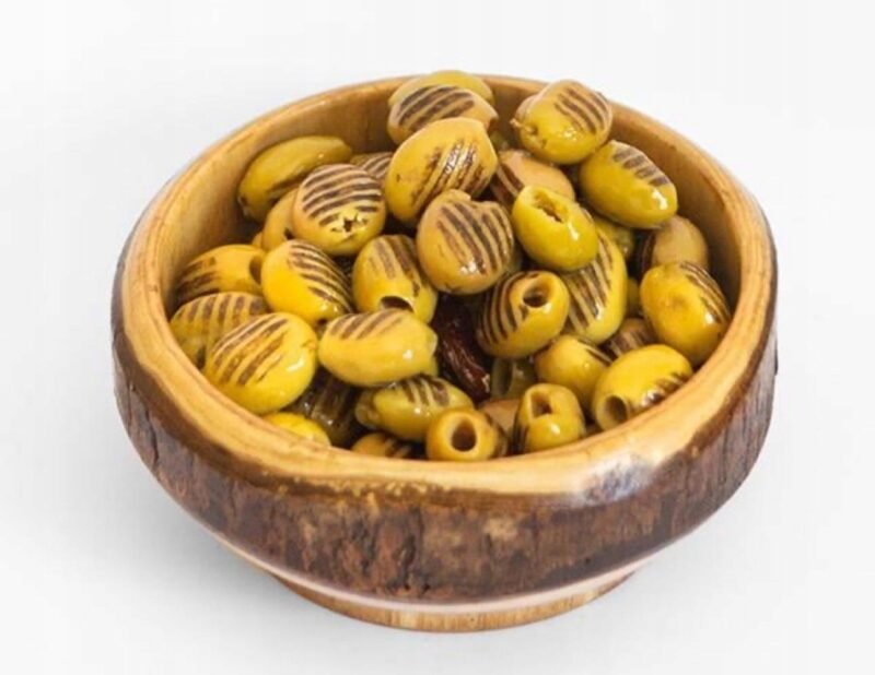 Grilled Seedless green olives in oil 900G |SUDE - Image 2