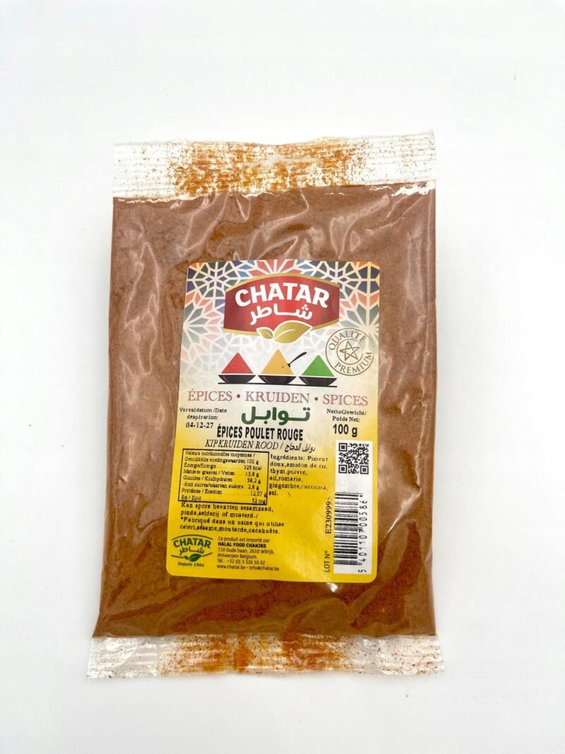 Przyprawa do kurczaka czerwona 100 g CHATAR