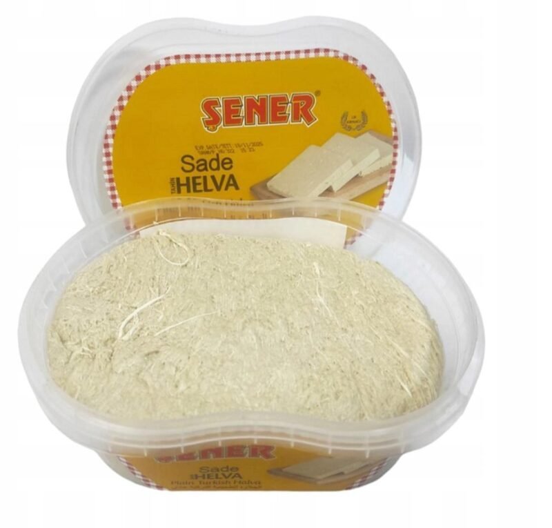 Turecka chałwa sezamowa waniliowa 700g Sener