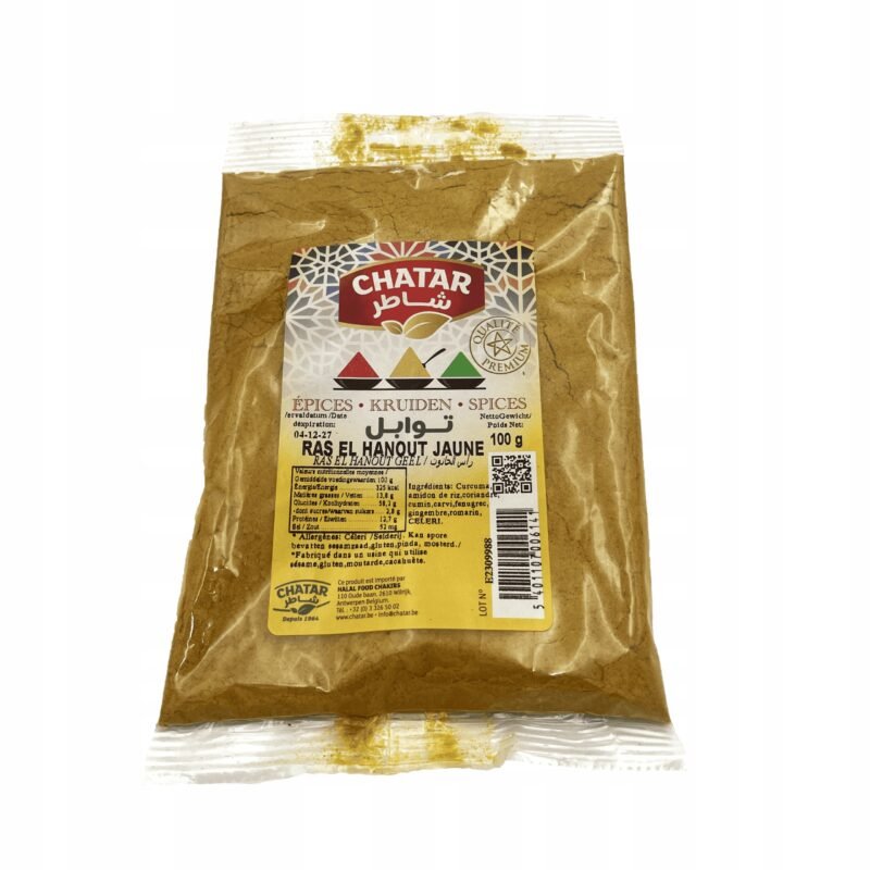 RAS EL HANOUT ŻÓŁTY 100G CHATAR