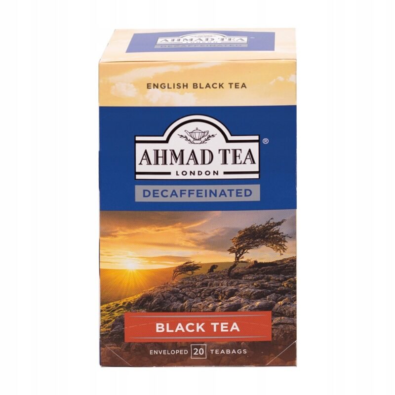 AHMAD Black Tea without Theine, Caffeine, 20 pcs, CAFFEINE-FREE