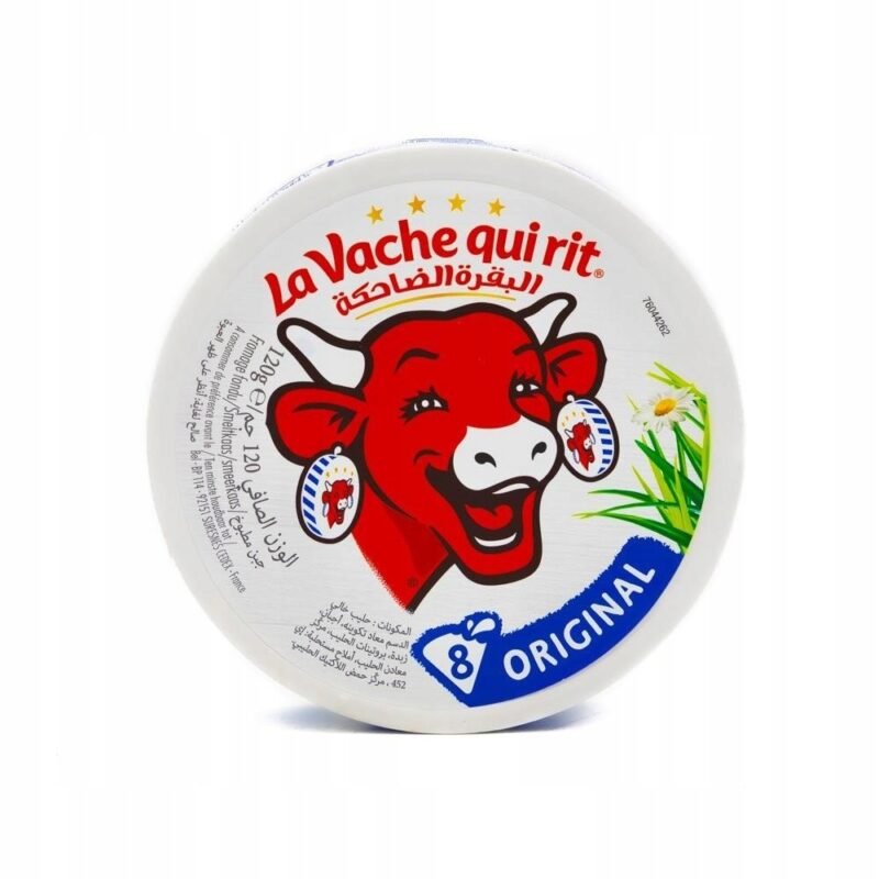 Processed cheese 120g LA VACHE QUI RIT 8 pieces - Image 2