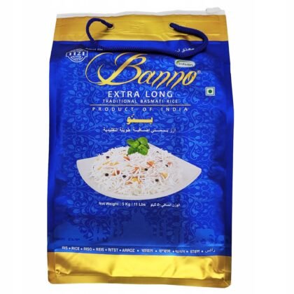 Basmati Extra Long Banno Rice 5kg