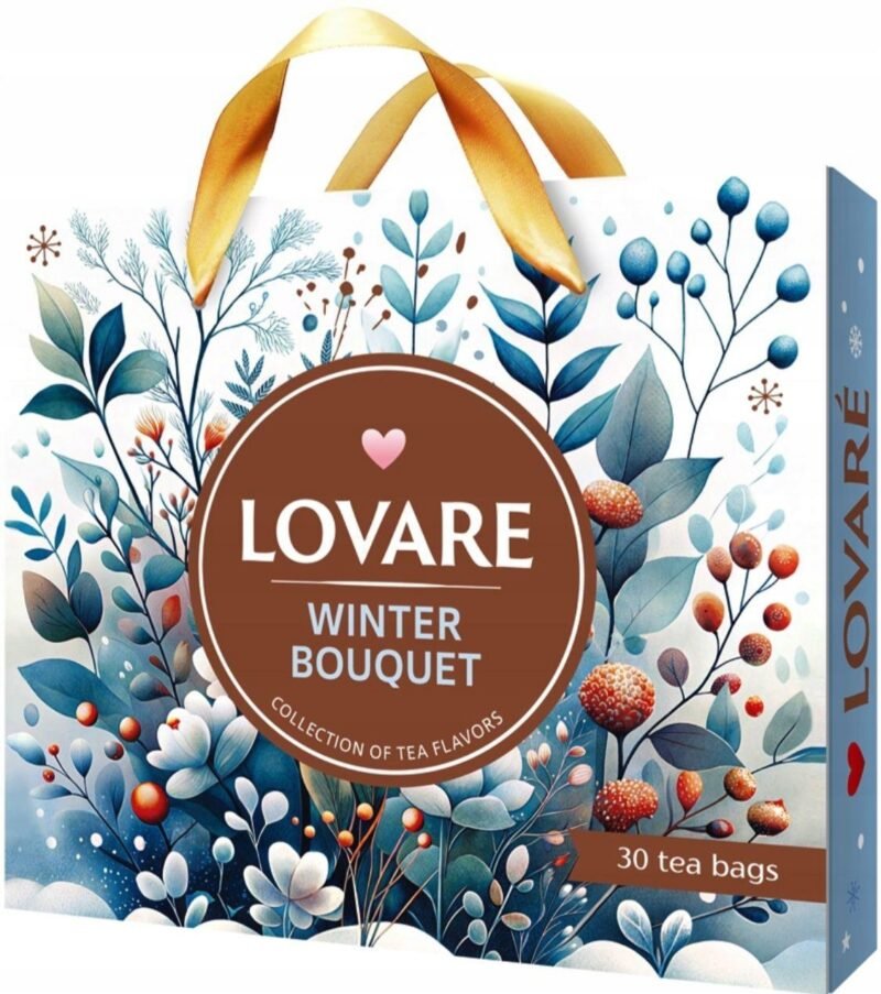 Lovare Winter Bouquet zestaw herbat 6 smaków 30 szt.