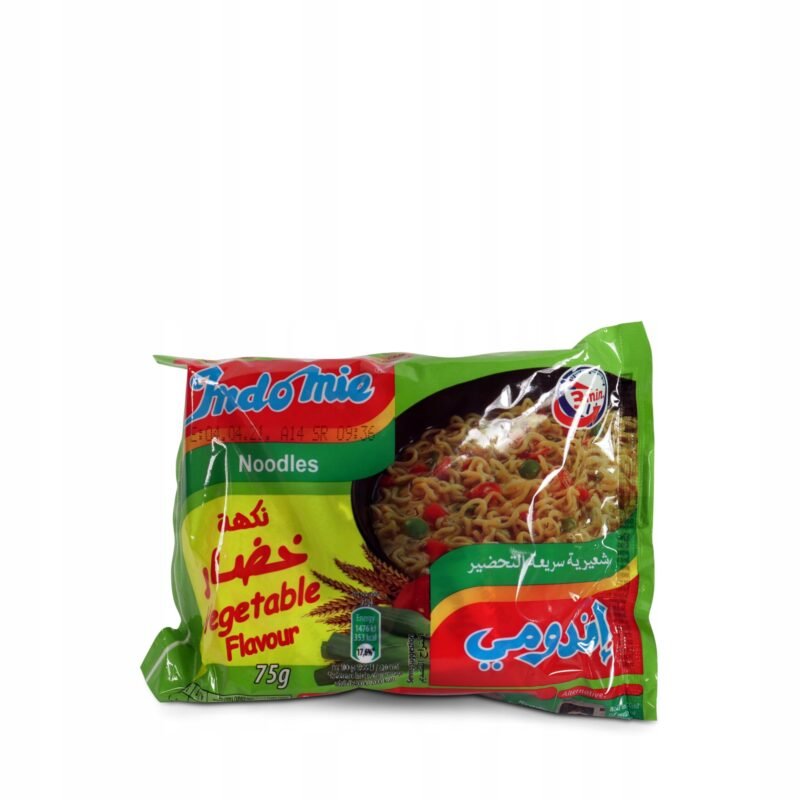 Instant noodle soup with vegetable flavor 75g | Indomie - Image 3