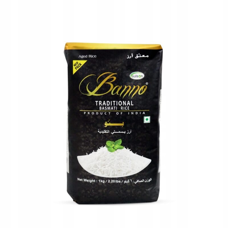 Traditional Basmati rice Banno 1 kg