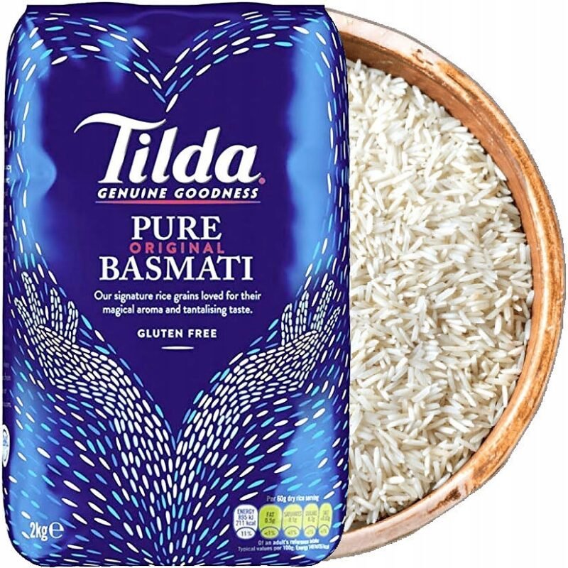 Rice Basmati Pure original Tilda 2kg Gluten free - Image 2