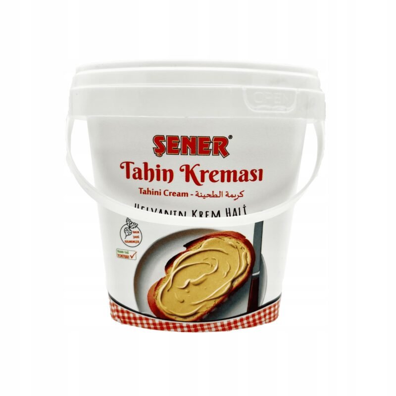 Krem tahini Sener 400g Kremowa forma chałwy