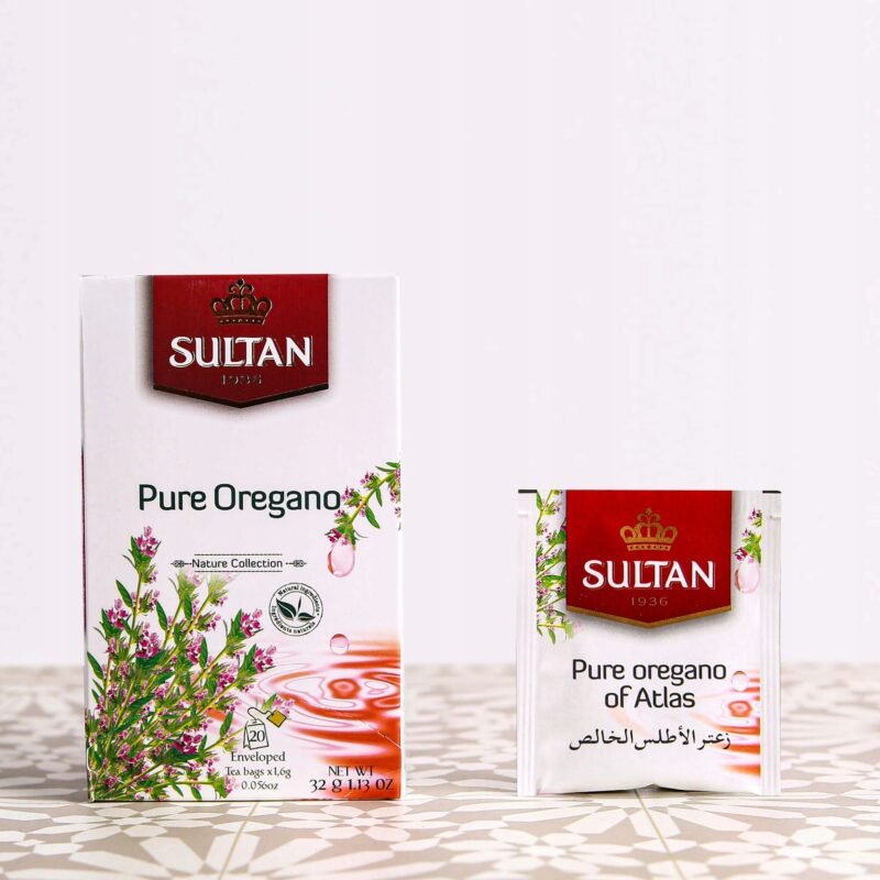 Sultan 100% Pure Oregano 32 g - 20 kopertowanych torebek