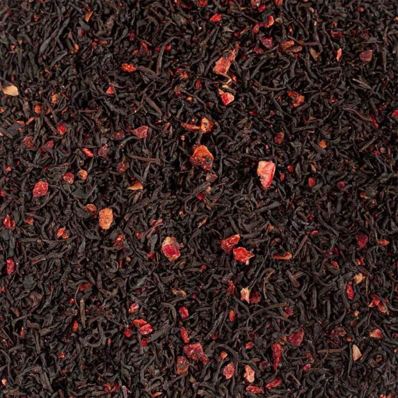 Strawberry black tea 100g MONTABELLE - Image 2