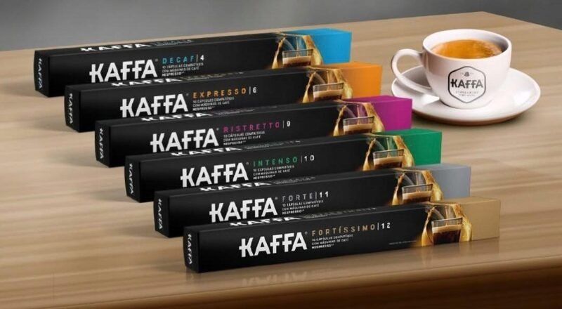 Kaffa Coffee Ristretto capsules compatible with Nespresso - 10 capsules - Image 2