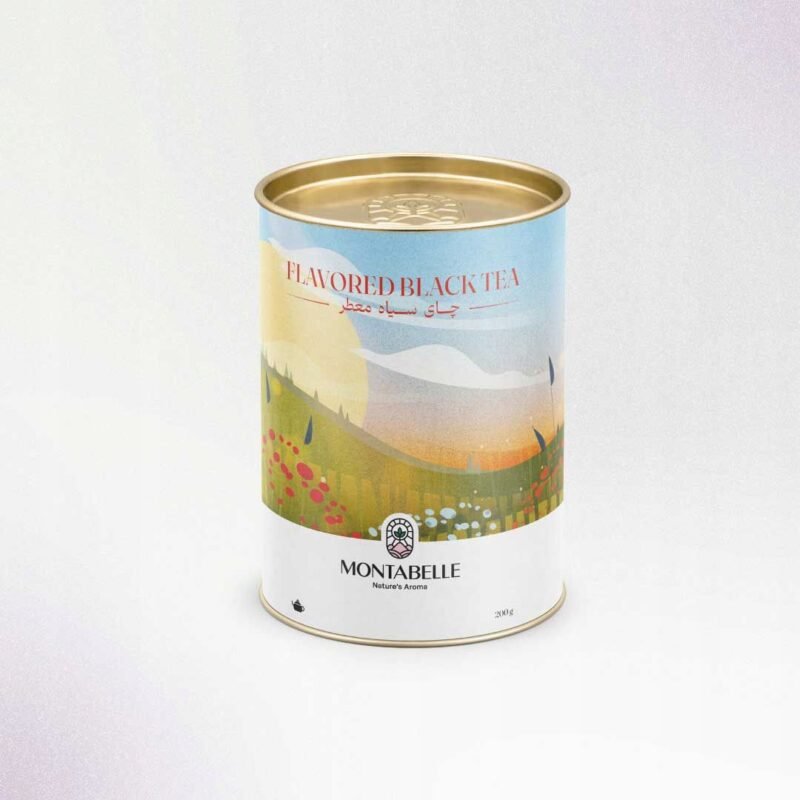 Flavored Black tea with Bergamot flavor 200g MONTABELLE - Image 2