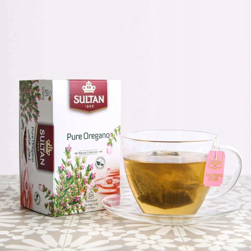 Sultan 100% Pure Oregano 32 g - 20 enveloped bags - Image 2