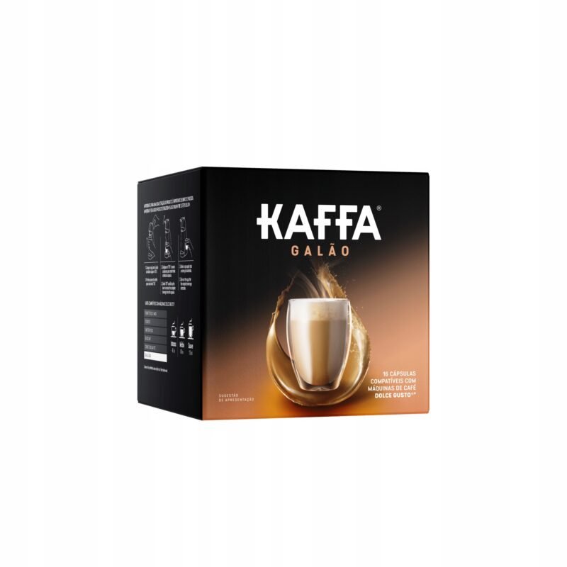Kawa Galao z mlekiem w kapsułkach Kaffa do Dolce Gusto - 16 kapsułek