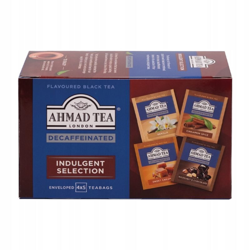 Ahmad Tea Indulgent selection 4 flavors Decaffeinated 40g - 20 envelope - Image 2
