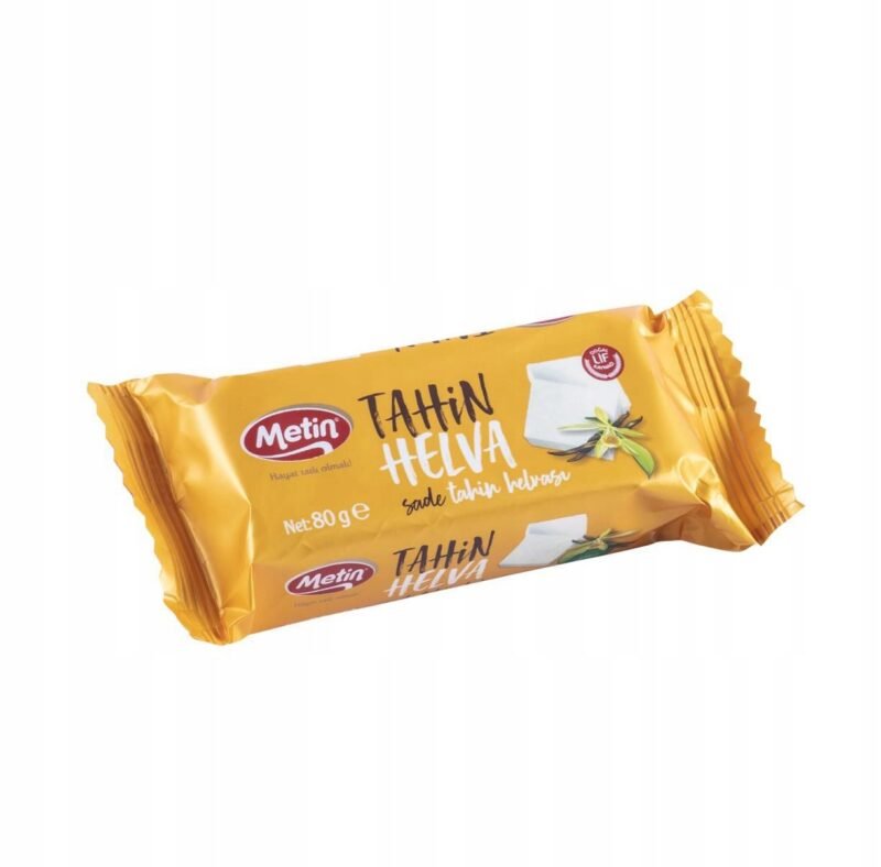 Baton chałwa waniliowa 80g METIN