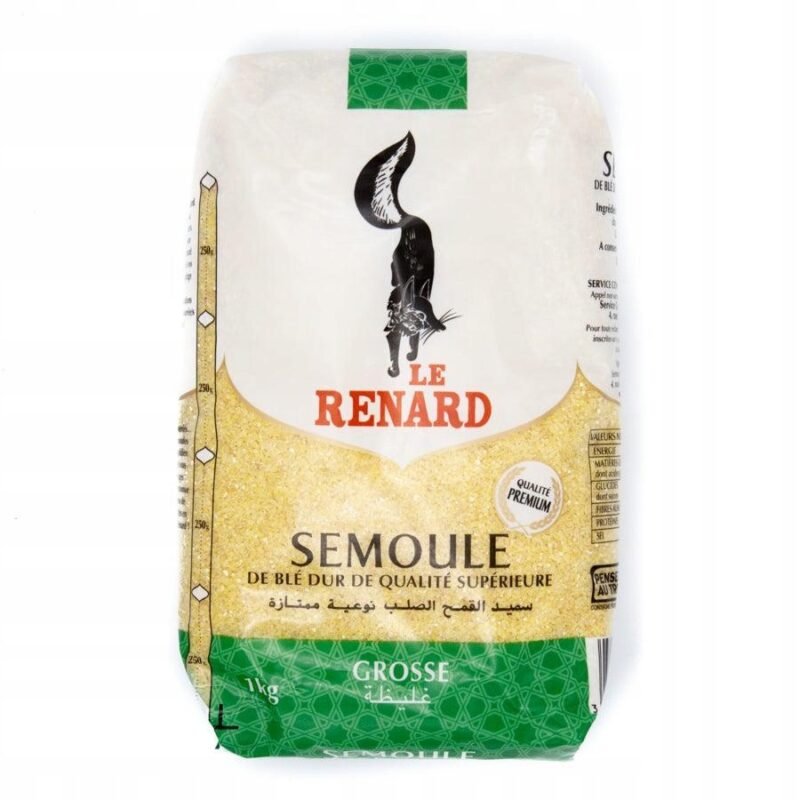 Semolina coarse -grained wheat porridge 1kg | LE RENARD