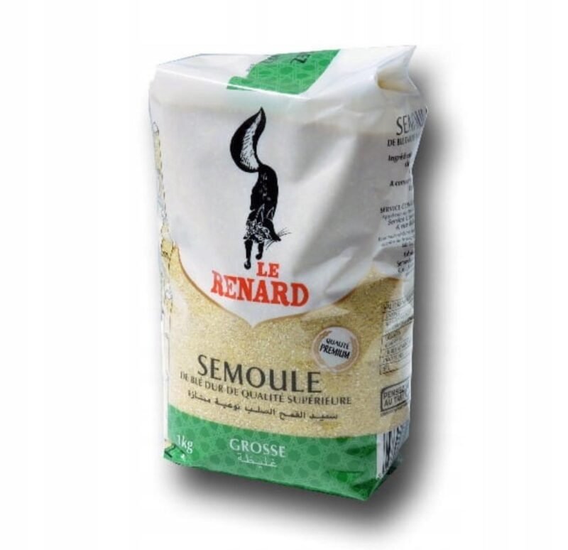 Semolina coarse -grained wheat porridge 1kg | LE RENARD - Image 2