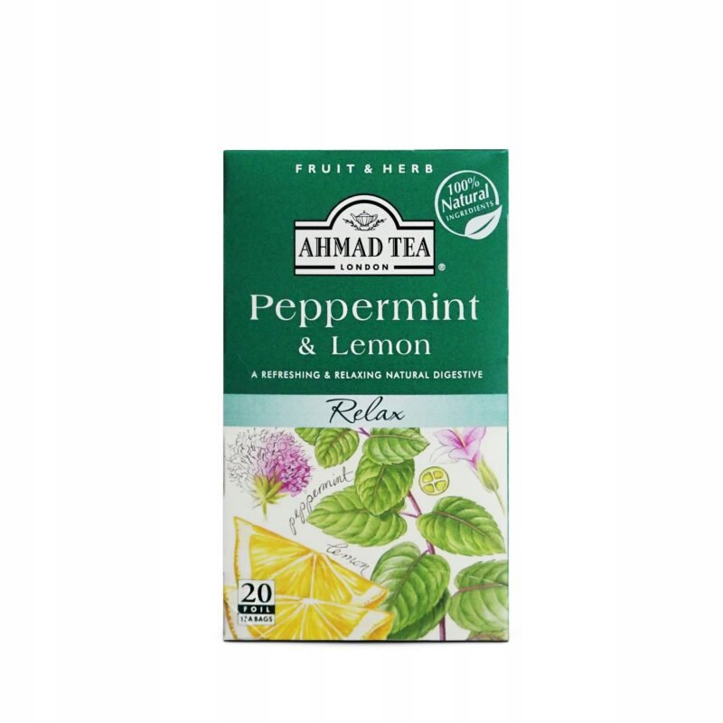 Ahmad Tea Peppermint & lemon 30 g - 20 kopertek