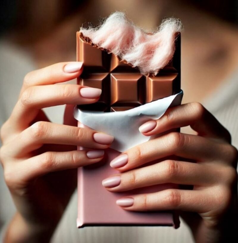 Pismaniye Cotton Candy with Cacao 250 g Burak - Image 3