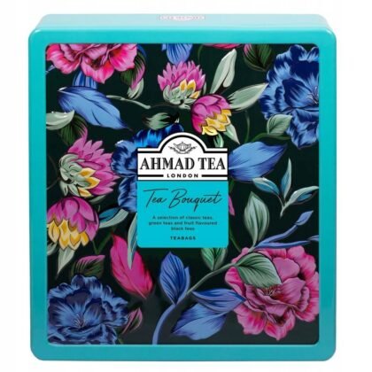 Ahmad Tea Tea Bouquet Zestaw herbat zielonych i czarnych aromatyzowanych 144 g (72 x 2 g)