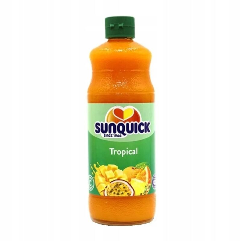 Tropical concentrate drink additive SUNQUICK ORANGE 700 ML