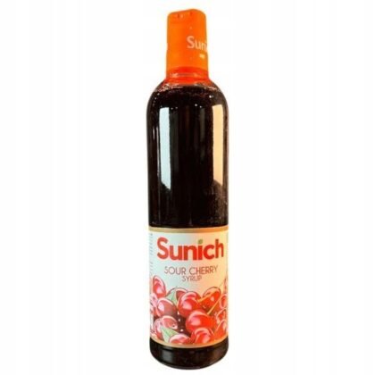 Sour cherry syrup Sunich 780ml