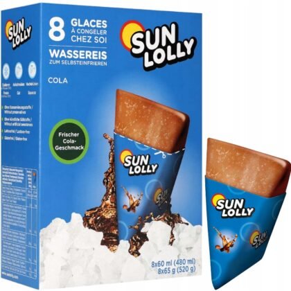 Sun Lolly lody do zamrażania w domu cola 480 ml 8x60 ml